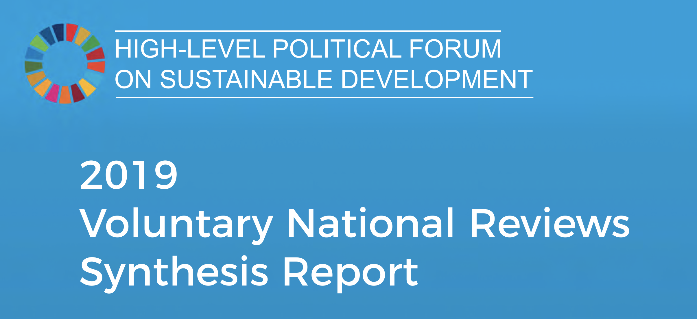 Synthesis of Voluntary National Reviews 2019
