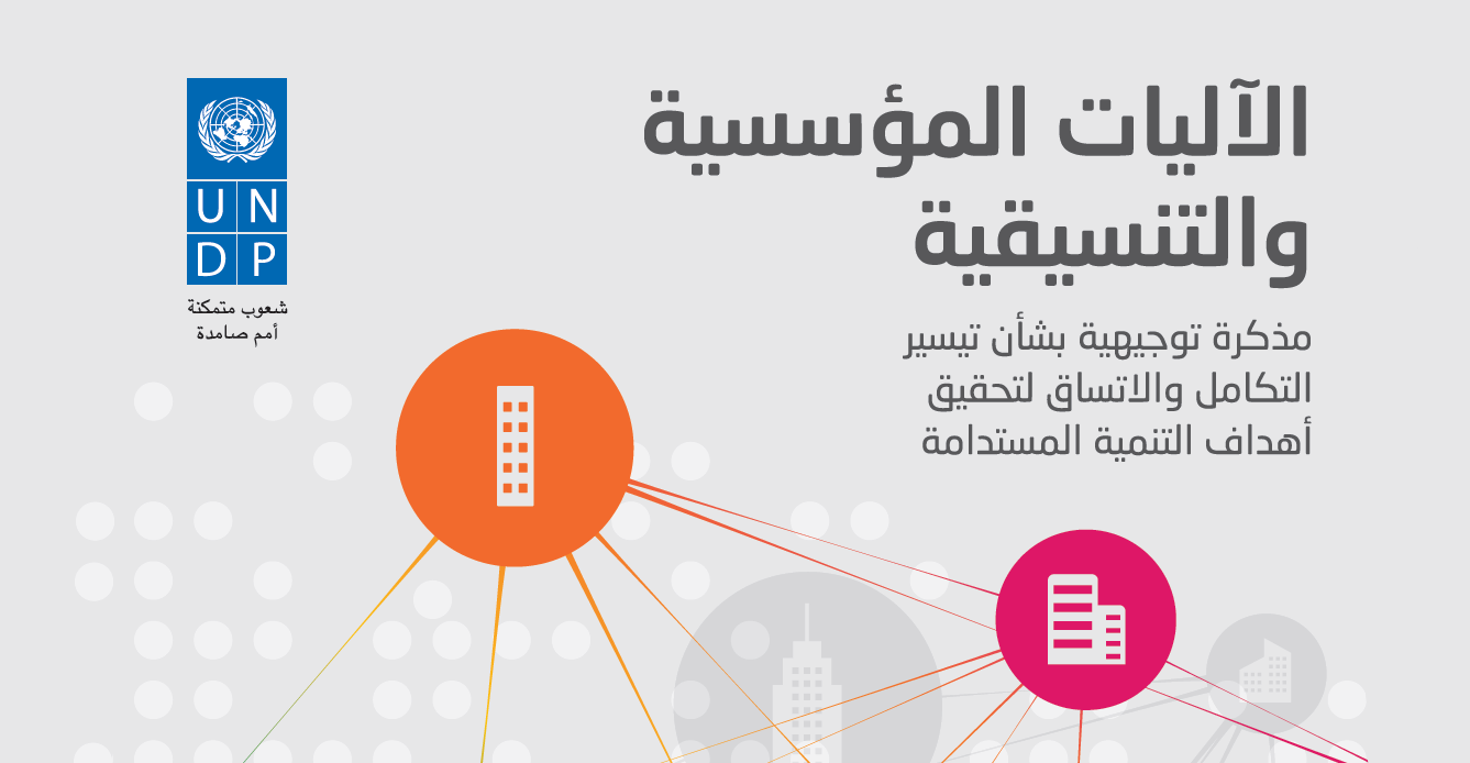 الآليات المؤسسية والتنسيقية