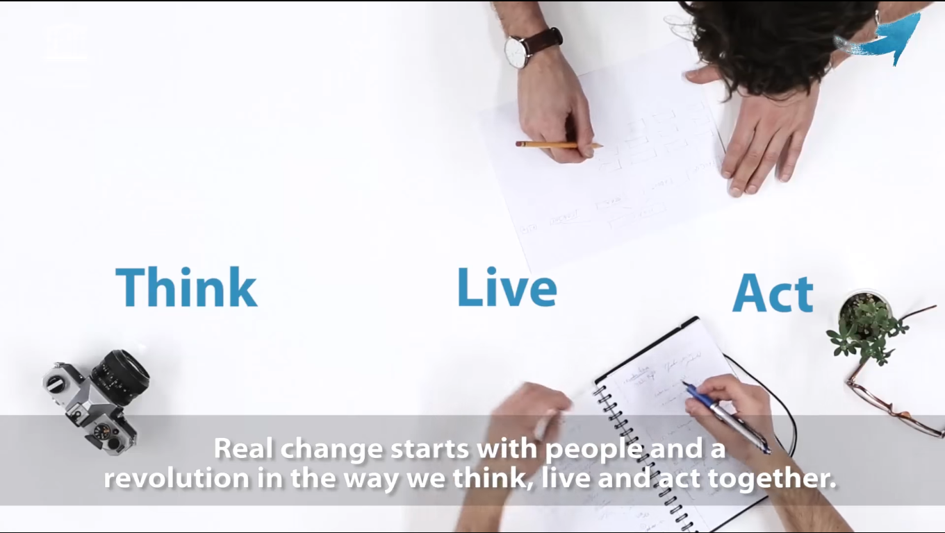Think, Live and Act Together
