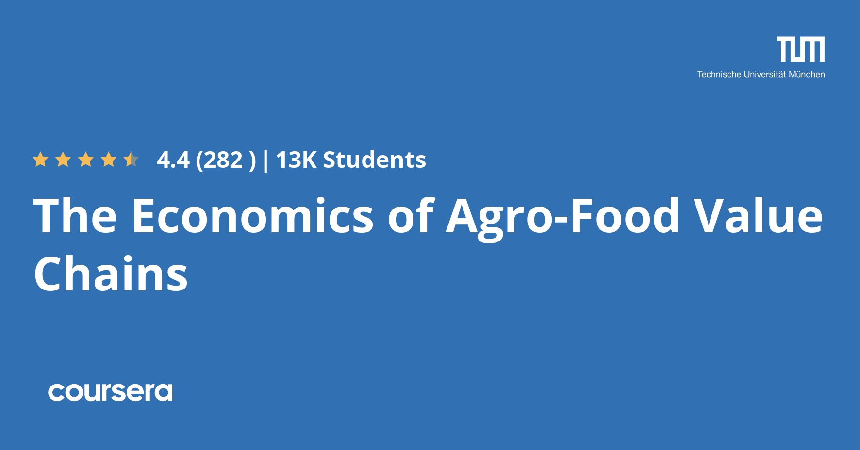 The Economics of Agro-food Value Chains