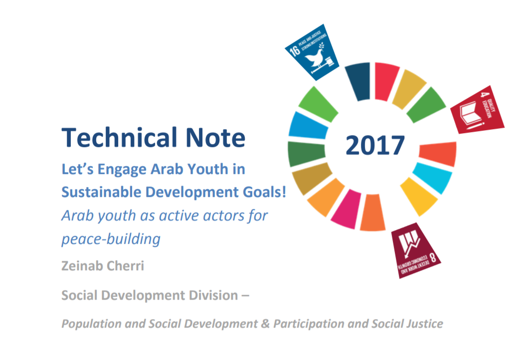 Let’s Engage Arab Youth in Sustainable Development Goals! Arab youth as active actors for peace-building