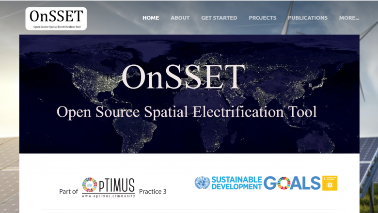 Open source spatial electrification tool (OnSSET)