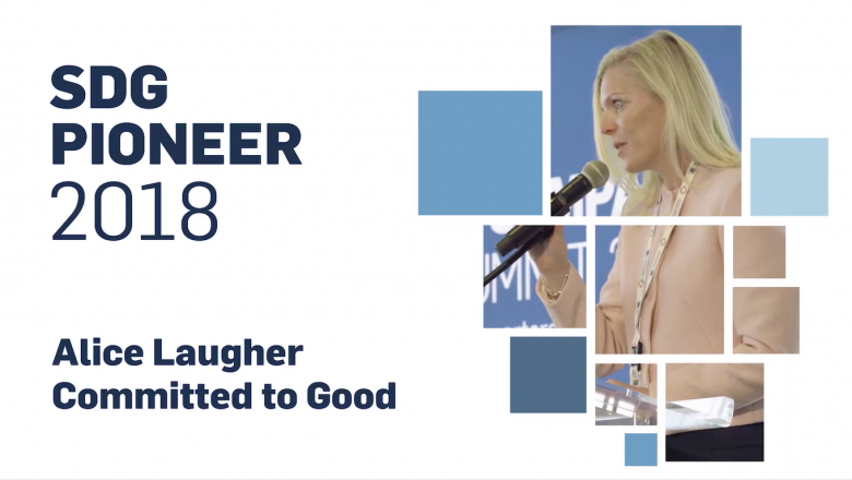 SDG Pioneer: Alice Laugher