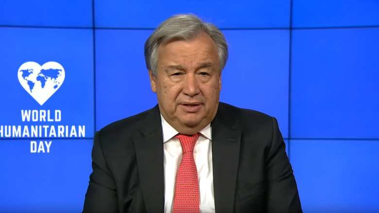 Un Chief on World Humanitarian Day 2019