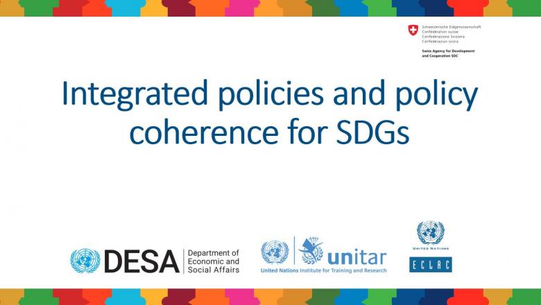 Integrated policies and policy coherence for SDGs