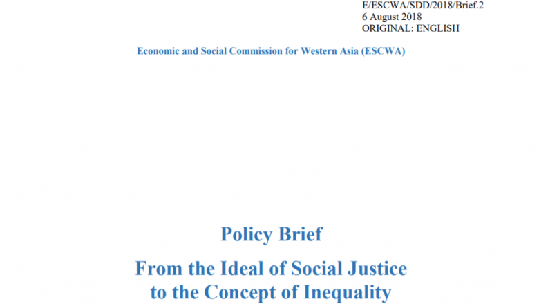  From the Ideal of Social Justice to the Concept of Inequality