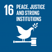 Goal 16: Peace, Justice and Strong Institutions